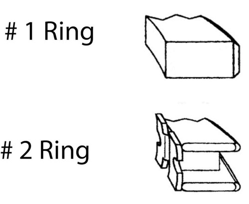 Enginetech S76214-.50 Premium .50mm Oversize Piston Ring Set for 1995-1999 Nissan 1.6L 97ci I4 - Complete Engine Ring Set