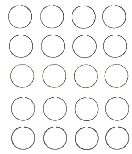 Enginetech M89134-STD Premium Standard Piston Ring Set for 1987-2003 Chevy GMC Buick 2.0L/2.2L 122-134ci I4 - Complete Engine Ring Set