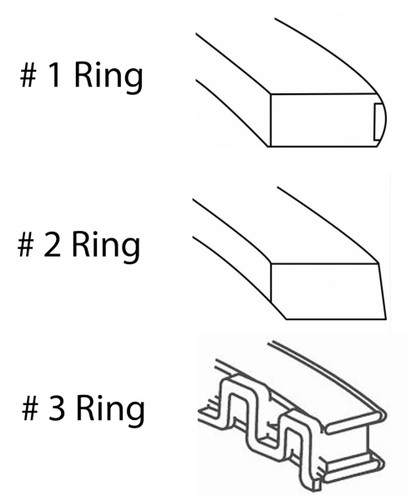 Enginetech M89134-.75 Premium .75mm Oversize Piston Ring Set for 1987-2003 Chevy GMC Buick 2.0L/2.2L 122-134ci I4 - Complete Engine Ring Set