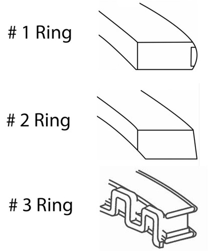 Enginetech S86114-.50 Premium .50mm Oversize Piston Ring Set for 2000-2008 Chevy Isuzu Suzuki 2.0L/2.2L 122ci I4 - Complete Engine Ring Set