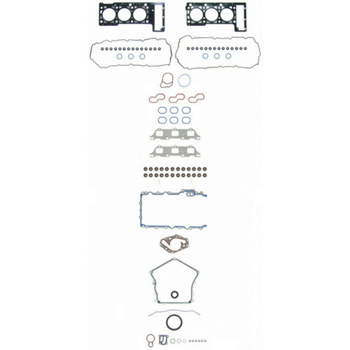 Fel-Pro Full Gasket Set 260-1867 for 2001-2007 Chrysler/Dodge 2.7L (300, Concorde, Intrepid, Sebring)