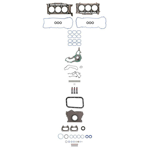 Fel-Pro 260-3181 Full Gasket Set for 2011-2013 Chrysler/Dodge/Jeep 3.6L V6 - fits 300, Challenger, Charger, Wrangler