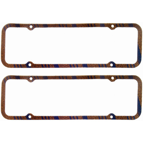 Fel-Pro VS 50170 C Valve Cover Gasket Set for 1978-1984 Checker/Chevrolet/GMC 3.8L 3.3L V6 - Blue Stripe cork-rubber - fits Marathon,