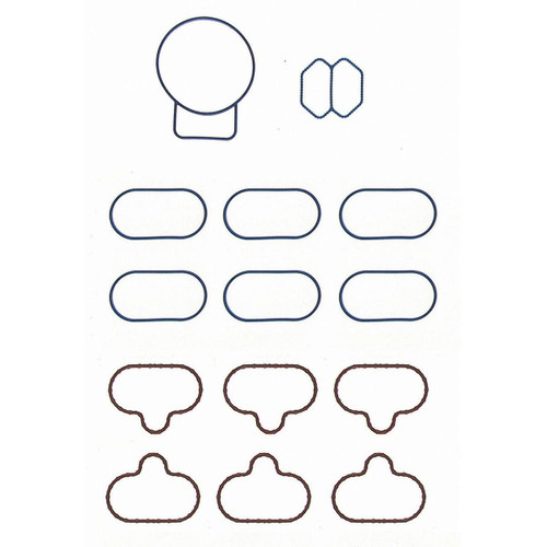 Fel-Pro MS 96124 Lower Intake Manifold Gasket Set for 2001-2004 Ford/Mazda V6 - fits Escape, Tribute