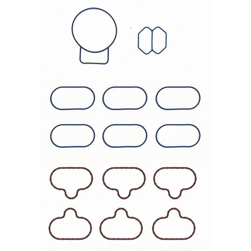 Fel-Pro MS 96124 Lower Intake Manifold Gasket Set for 2001-2004 Ford/Mazda V6 - fits Escape, Tribute