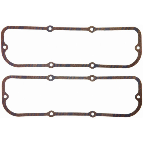 Fel-Pro VS 50182 C Valve Cover Gasket Set for 1980-1986 Jeep/Buick/Chevrolet - Blue Stripe cork-rubber - fits Cherokee, Comanche, Wagoneer,