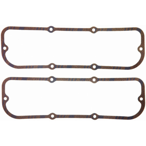 Fel-Pro VS 50182 C Valve Cover Gasket Set for 1980-1986 Jeep/Buick/Chevrolet - Blue Stripe cork-rubber - fits Cherokee, Comanche, Wagoneer,