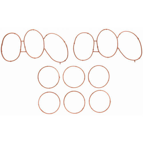 Fel-Pro MS 90890 Lower Intake Manifold Gasket Set for 1997-2001 Ford/Mercury 4.0L V6 - fits Explorer Sport, Explorer Sport Trac, Explorer