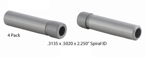 Enginetech GD7847 Intake Valve Guides for 1983-2006 American Motors Dodge Eagle Jeep - .3135 ID x .5020 OD x 2.25" L - Spiral ID