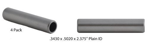Enginetech GD7459 Valve Guides for 1957-1988 Buick Chevrolet Oldsmobile Pontiac - .3430 ID x .5020 OD x 2.375" L - Plain ID