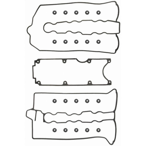 Fel-Pro VS 50379 R Valve Cover Gasket Set for 1990-1991 Mazda 3.0L V6 - PermaDry molded rubber - fits 929