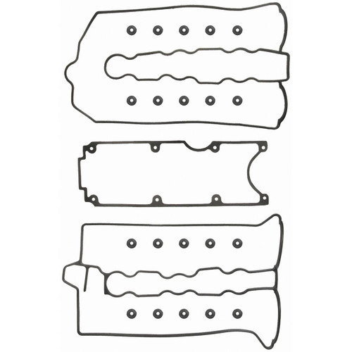 Fel-Pro VS 50379 R Valve Cover Gasket Set for 1990-1991 Mazda 3.0L V6 - PermaDry molded rubber - fits 929