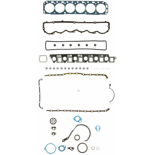 Fel-Pro Full Gasket Set 260-1006 for 1965-1985 Ford 3.9L 4.9L (Bronco, Club Wagon, Country Sedan, Country Squire)