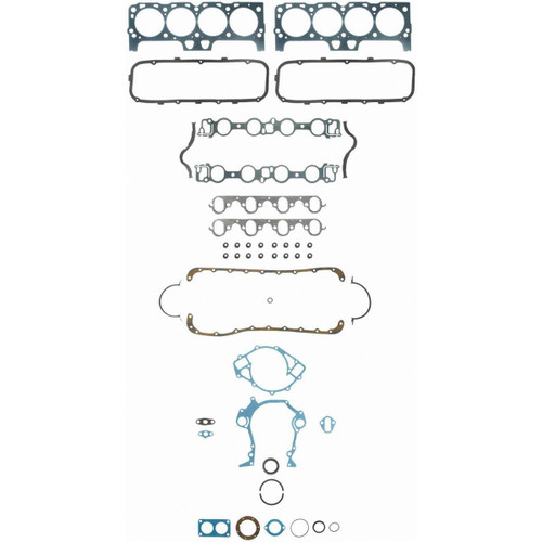 Fel-Pro 260-1013 Full Gasket Set for 1968-1985 Ford/Lincoln/Mercury - fits Country Sedan, Fairlane, Falcon, Galaxie 500