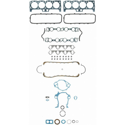 Fel-Pro 260-1013 Full Gasket Set for 1968-1985 Ford/Lincoln/Mercury - fits Country Sedan, Fairlane, Falcon, Galaxie 500