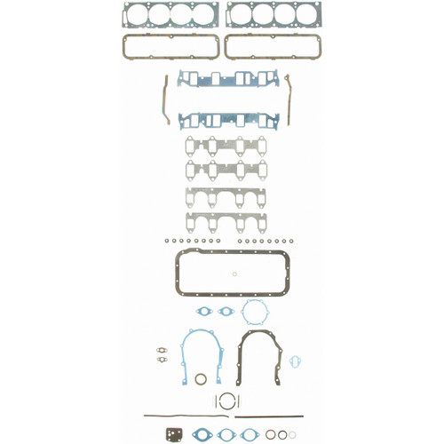 Fel-Pro 260-1035 Full Gasket Set for 1957-1977 Ford/Mercury/Edsel - fits Club, Country Sedan, Courier Sedan Delivery, Custom 300