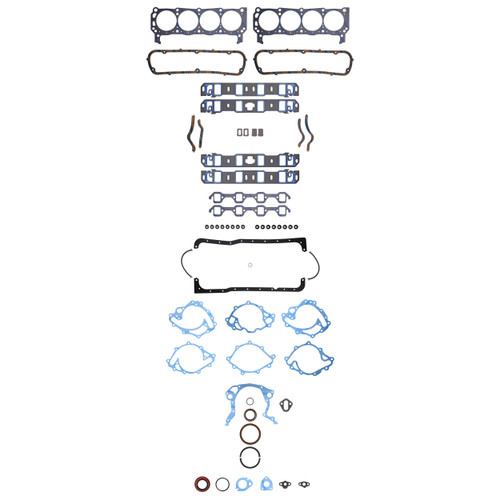 Fel-Pro Full Gasket Set 260-1082 for 1962-1985 Ford/Lincoln/Mercury 4.7L 4.3L (300, Country Sedan, Country Squire, Custom)