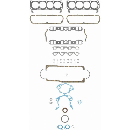 Fel-Pro 260-1170 Full Gasket Set for 1983-1987 Ford/Mercury - fits LTD Crown Victoria, Bronco, LTD, E-100 Econoline