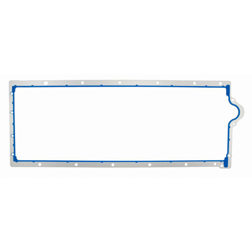 Fel-Pro OS 30755 Oil Pan Gasket Set for 2003-2017 Dodge 8.3L 8.4L V10 - Rigid carrier w/sealing bead - fits Ram 1500, Viper