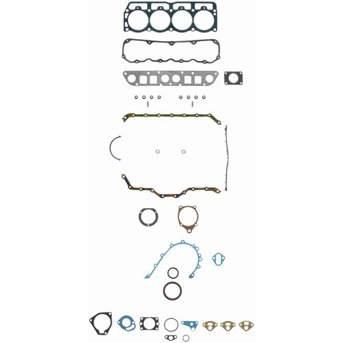 Fel-Pro MS 98002 T Intake Manifold Gasket Set for 1996-2006 Isuzu/Chevrolet/GMC - PermaDryPlus - fits Hombre, Astro, Blazer, C1500