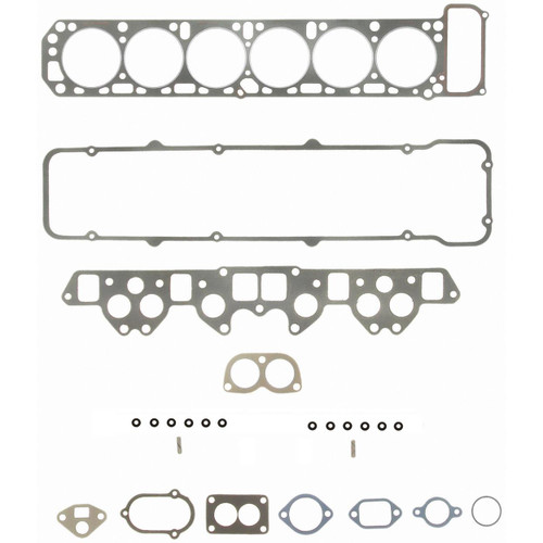 Fel-Pro HS 21157 PT Cylinder Head Gasket for 1970-1975 Nissan 2.4L 2.6L L6 - fits 240Z, 260Z - PermaTorque Multi-Layer Steel
