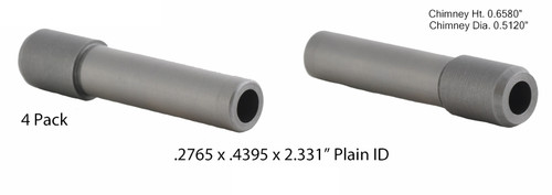 Enginetech GD3055 Valve Guides for 2004-2010 Ford - .2765 ID x .4395 OD x 2.334" L - Plain ID - OEM-Spec Valvetrain Replacement
