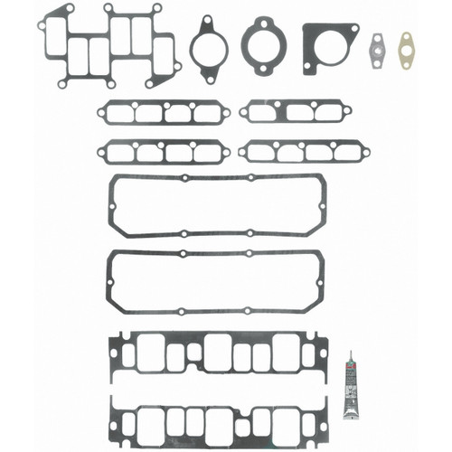 Fel-Pro Intake Manifold Gasket Set MS 93020 for 1985-1995 Buick/Cadillac/Chevrolet 2.8L 3.1L (Skylark, Cimarron, Camaro, Cavalier)