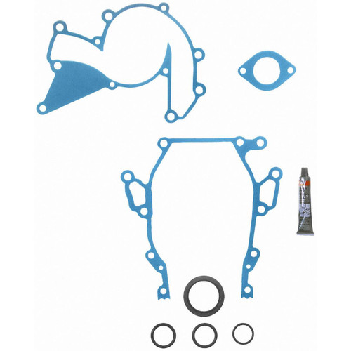 Fel-Pro TCS 45522 Timing Cover Gasket Set for 1982-1985 Cadillac 4.1L V8 - fits DeVille, Eldorado, Fleetwood, Seville