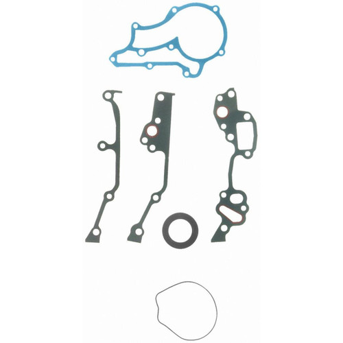 Fel-Pro TCS 45568 Timing Cover Gasket Set for 1975-1984 Toyota 2.4L 2.2L L4 - fits 4Runner, Celica, Corona, Pickup