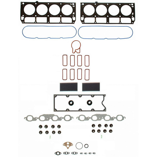Fel-Pro HS 26190 PT Cylinder Head Gasket for 2002-2004 Chevrolet/Avanti 5.7L V8 - fits Corvette, II - PermaTorque Multi-Layer Steel