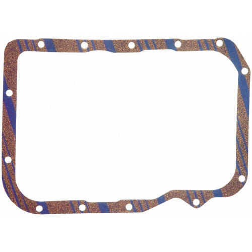 Fel-Pro OS 30684 C Oil Pan Gasket Set for 1995-1998 Mazda L4 - Blue Stripe cork-rubber - fits Protege