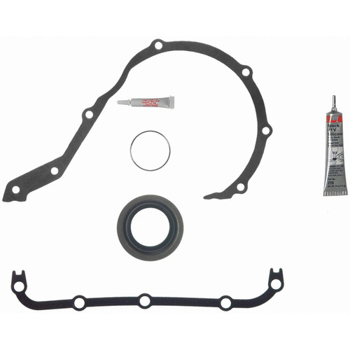 Fel-Pro TCS 45830 Timing Cover Gasket Set for 1985-1996 Ford - fits Bronco, E-150 Econoline, E-150 Econoline Club Wagon, E-250 Econoline