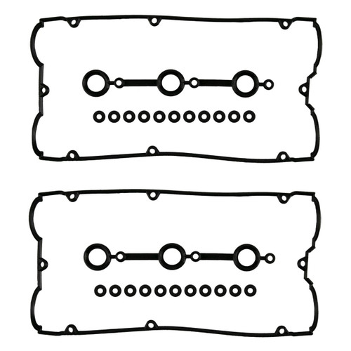 Fel-Pro VS 50658 R-2 Valve Cover Gasket Set for 2002-2006 Kia 3.5L V6 - PermaDry molded rubber - fits Sedona, Sorento
