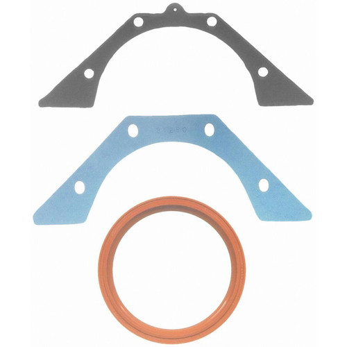Fel-Pro BS 40158 One-Piece Rear Main Seal Set for 1981-2008 Morgan/Ford/Mercury - Rubber - fits 4/4, Aerostar, EXP, Escort