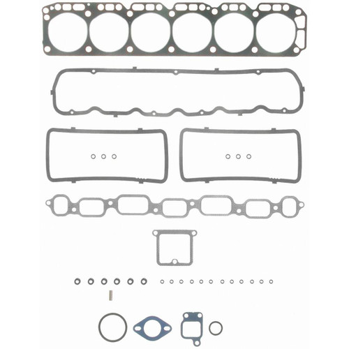 Fel-Pro 9656 PT Cylinder Head Gasket Left Bank for 1988-1991 Lexus/Toyota 2.5L V6 - fits ES250, Camry - PermaTorque Multi-Layer Steel
