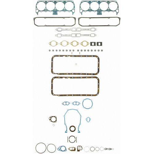 Fel-Pro Full Gasket Set FS 7891 PT-13 for 1974-1979 Chrysler/Dodge/Plymouth 6.6L 7.2L (Cordoba, New Yorker, Newport, Town & Country)