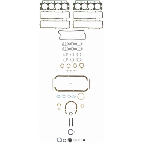 Fel-Pro Full Gasket Set FS 7893 PT-4 for 1956-1962 Cadillac/Darrin 6.0L 6.4L (Commercial Chassis, DeVille, Eldorado, Series 60 Fleetwood)
