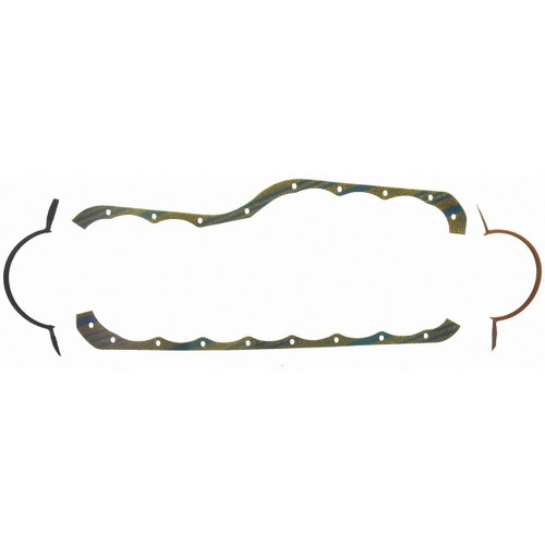 Fel-Pro Oil Pan Gasket Set OS 30297 C for 1974-1986 Ford/Mercury/Merkur 2.3L 2.0L (Courier, Fairmont, Granada, LTD)