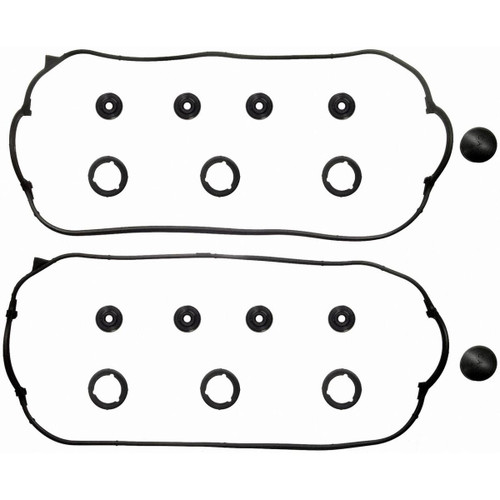 Fel-Pro VS 50448 R Valve Cover Gasket Set for 1991-2004 Acura 3.2L 3.5L V6 - PermaDry molded rubber - fits Legend, RL, TL