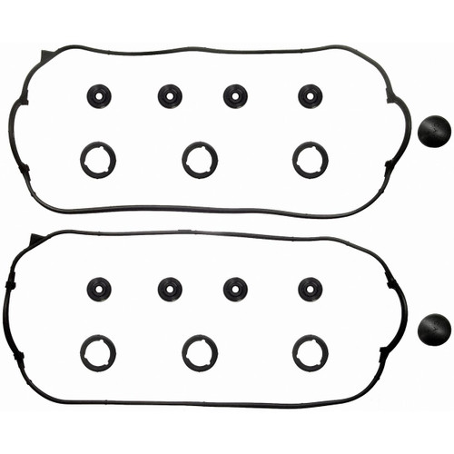 Fel-Pro VS 50448 R Valve Cover Gasket Set for 1991-2004 Acura 3.2L 3.5L V6 - PermaDry molded rubber - fits Legend, RL, TL
