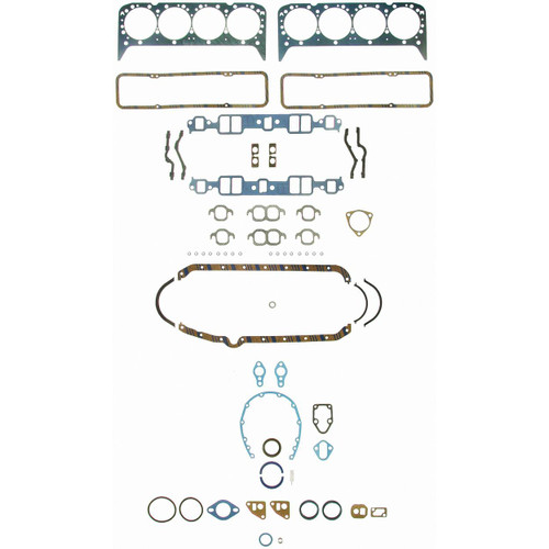 Fel-Pro FS 8364 PT-3 Full Gasket Set for 1970-1980 Chevrolet/GMC/Pontiac - fits Biscayne, Brookwood, Kingswood, Townsman