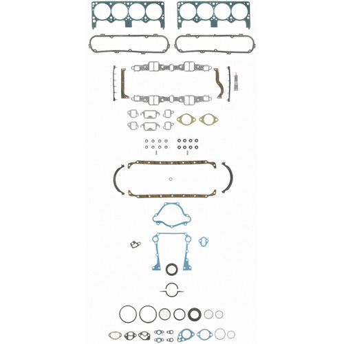 Fel-Pro Full Gasket Set FS 8553 PT-9 for 1966-1978 Bristol/Chrysler/Dodge 5.2L 4.5L (409, 410, Cordoba, LeBaron)