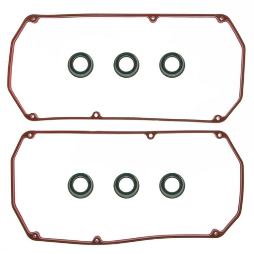 Fel-Pro VS 50461 R Valve Cover Gasket Set for 1995-2011 Chrysler/Dodge/Mitsubishi 2.5L 3.0L 3.8L V6 - PermaDry molded rubber