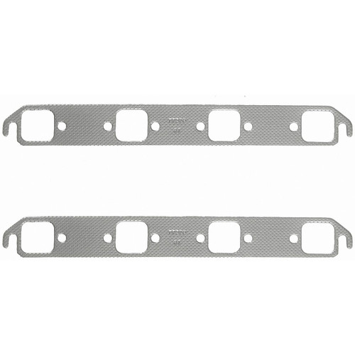Fel-Pro MS 90509 Exhaust Manifold Gasket Set for 1968-1979 Cadillac/Stutz 7.7L 8.2L 7.0L V8 - fits Commercial Chassis, Calais, DeVille,