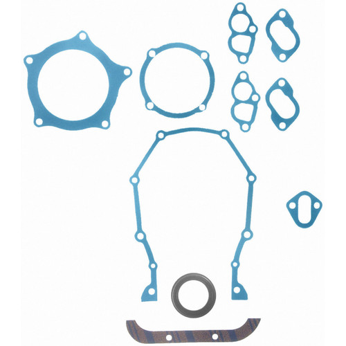Fel-Pro Timing Cover Gasket Set TCS 12460-2 for 1958-1979 Bristol/Chrysler/DeSoto 6.3L 6.6L (411, 300, Cordoba, Imperial)