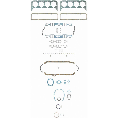 Fel-Pro 260-1024 Full Gasket Set for 1981-1985 Buick/Chevrolet/GMC - fits Century, Regal, Bel Air, K5 Blazer