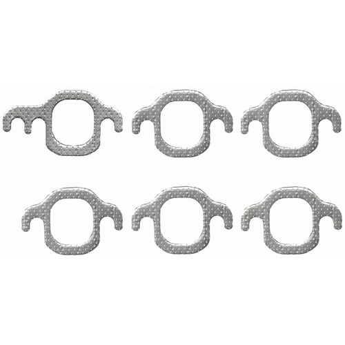 Fel-Pro MS 90746 Exhaust Manifold Gasket Set for 1985-1996 Chevrolet/GMC/Oldsmobile - fits Commercial Chassis, Astro, C10, C1500