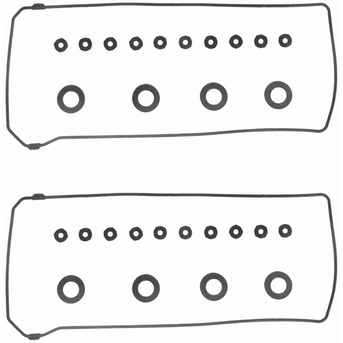 Fel-Pro VS 50479 R Valve Cover Gasket Set for 1993-1998 Ford/Lincoln 4.6L V8 - PermaDry molded rubber - fits Mustang, Continental, Mark VIII