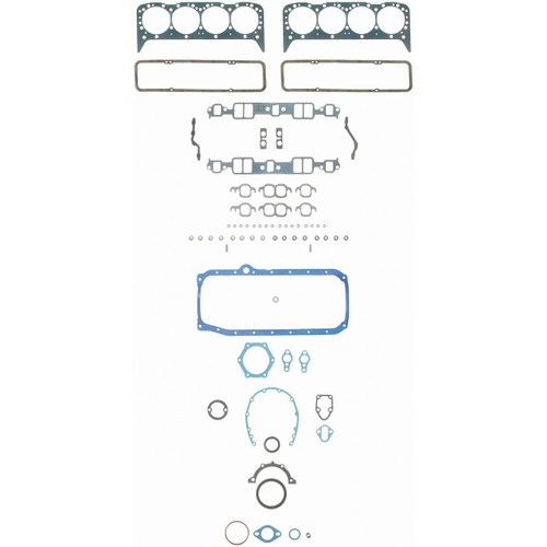 Fel-Pro 260-1243 Full Gasket Set for 1985-1986 Buick/Chevrolet/GMC - fits Regal, K5 Blazer, C10, C10 Suburban