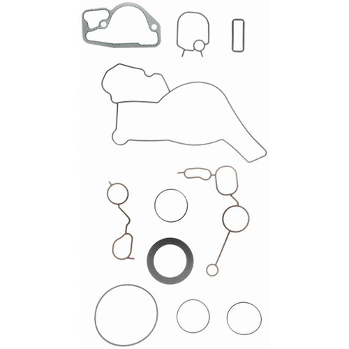 Fel-Pro TCS 45016 Timing Cover Gasket Set for 1994-1995 Ford/International 7.3L V8 - fits E-350 Econoline, E-350 Econoline Club Wagon, F